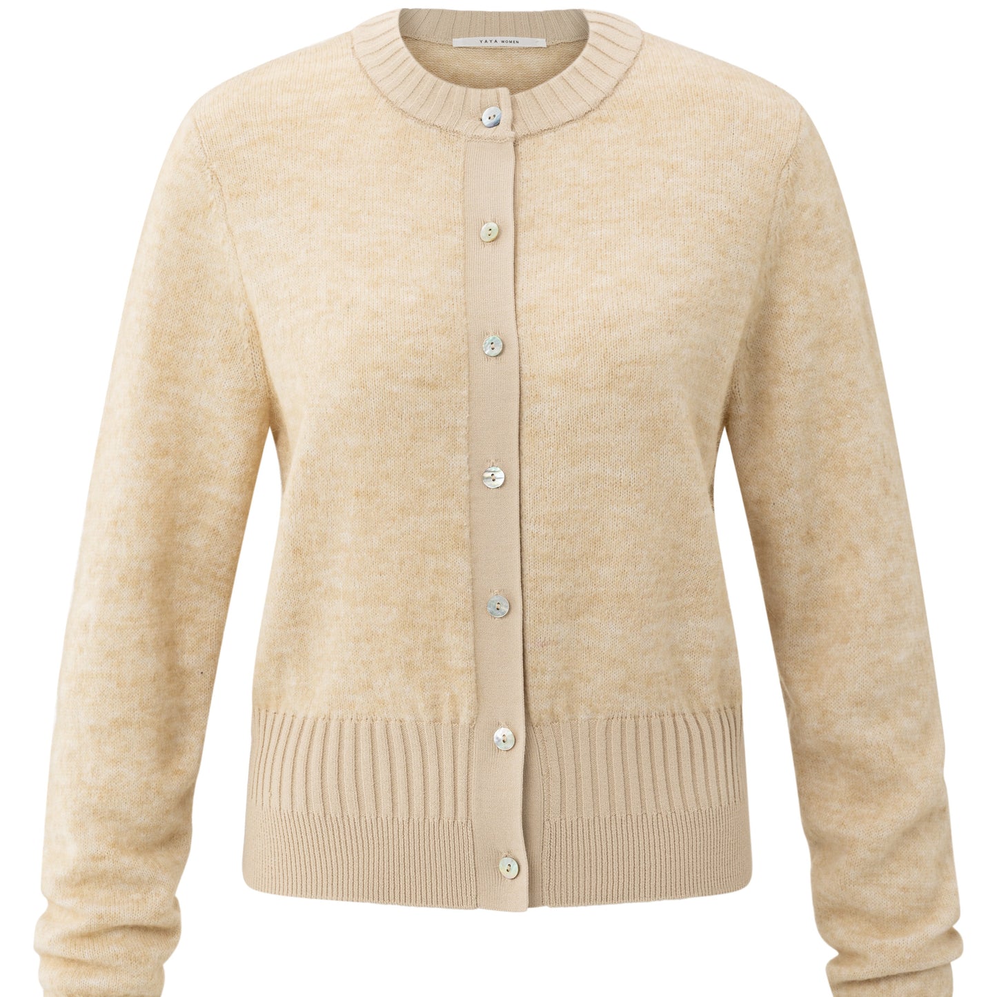 Cardigan With Rib Detail (Yaya)