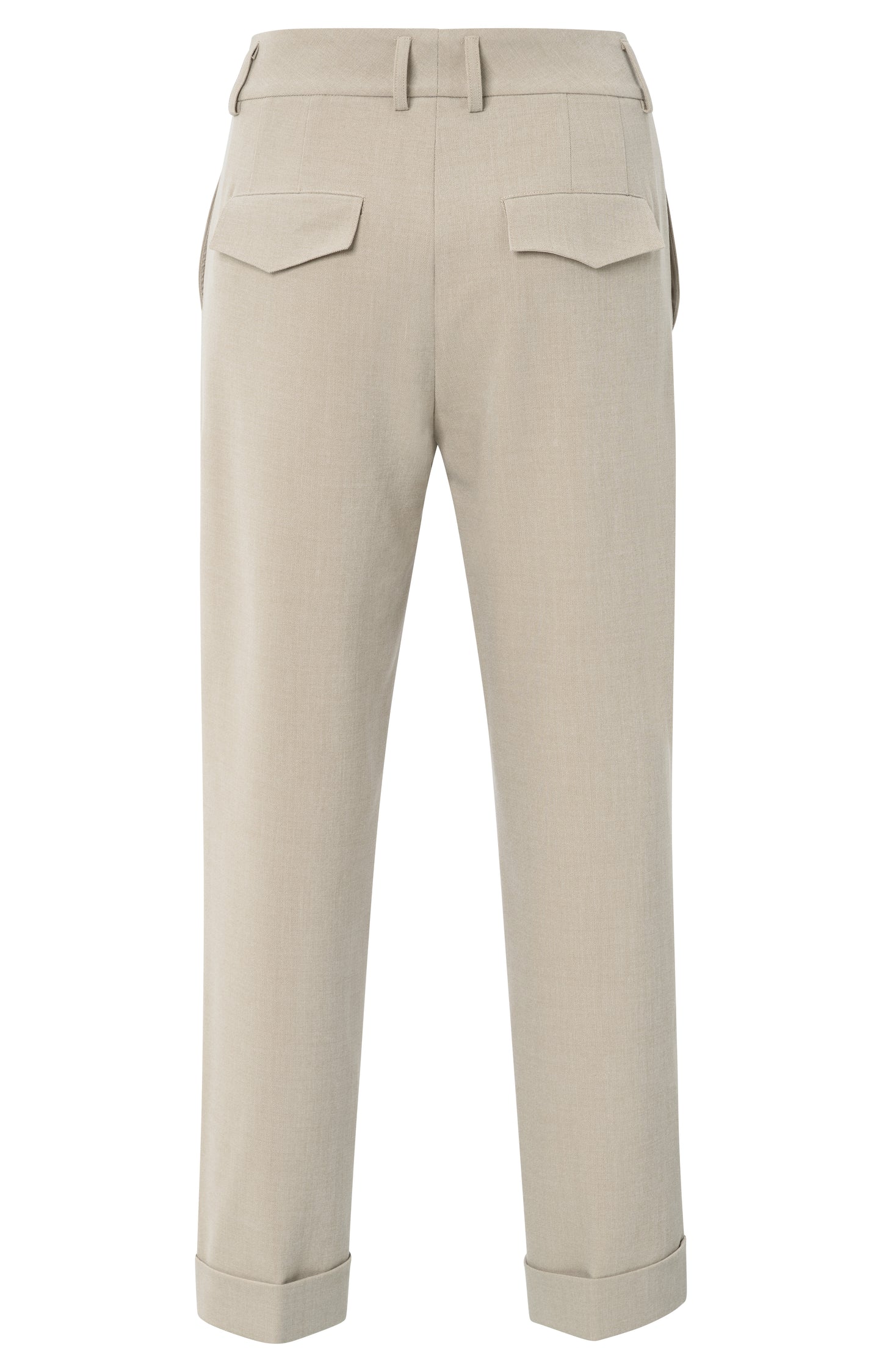 Woven High Waist Straight Fit (Yaya)