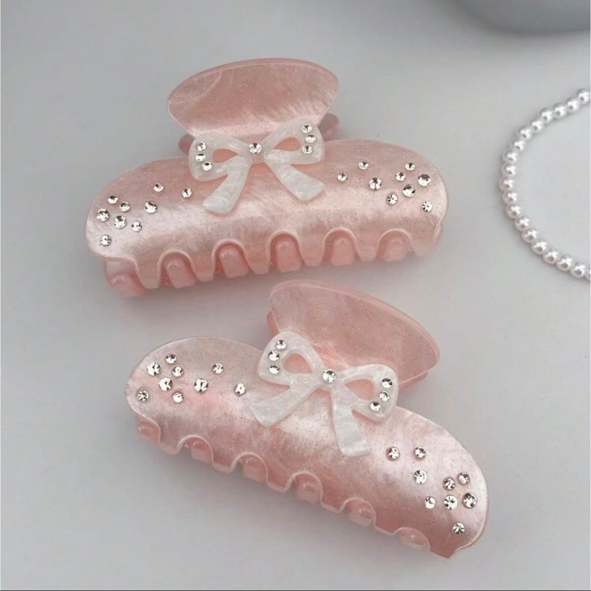 Mini Bow Hair Clip (Gizelle)