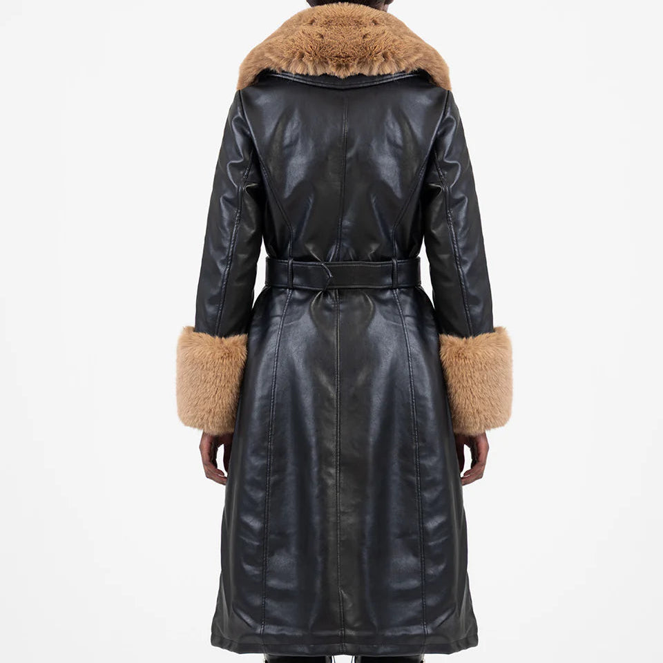 Dealer Breaker Faux Fur Coat (Sissy Boy)