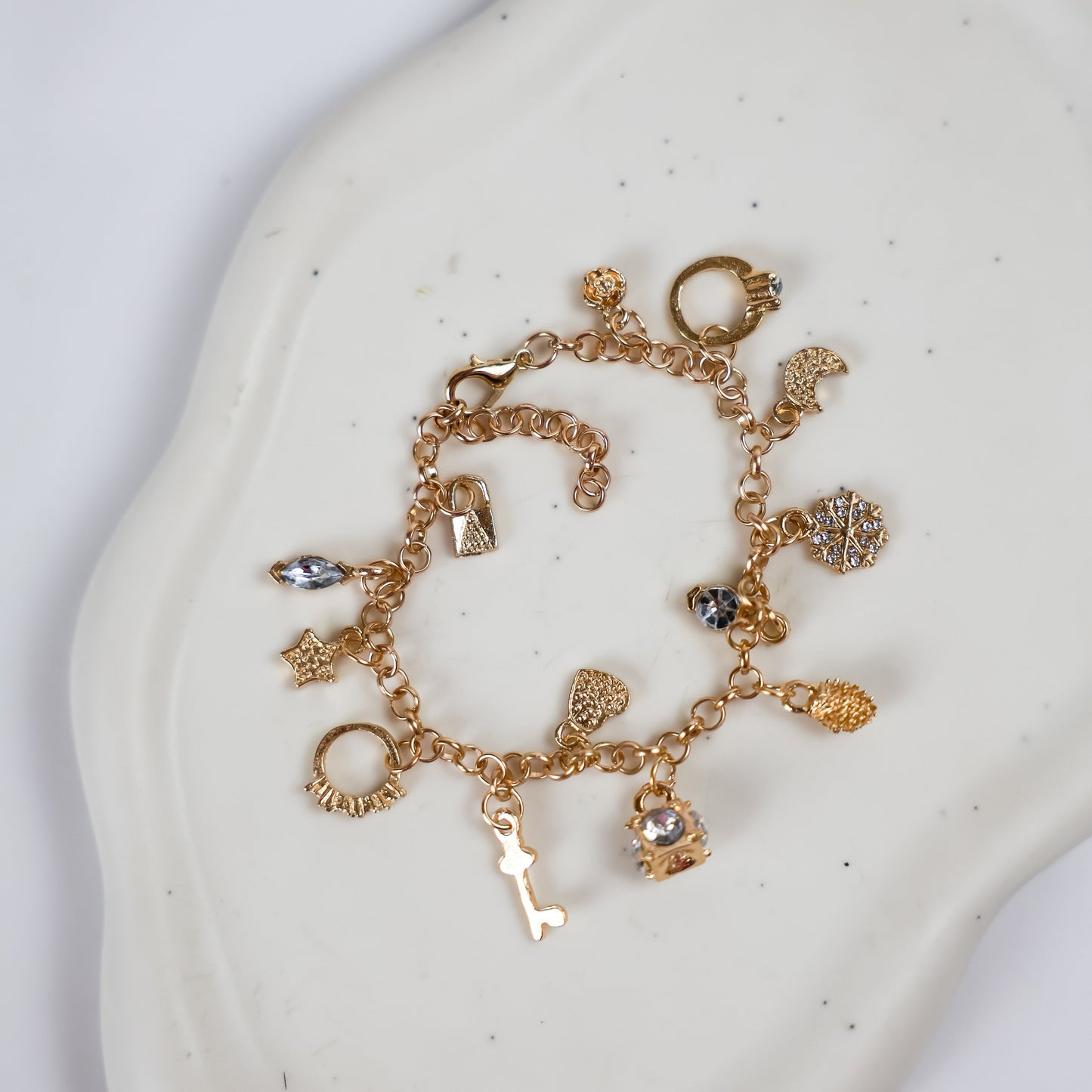 Key Charm Bracelet (Gizelle)