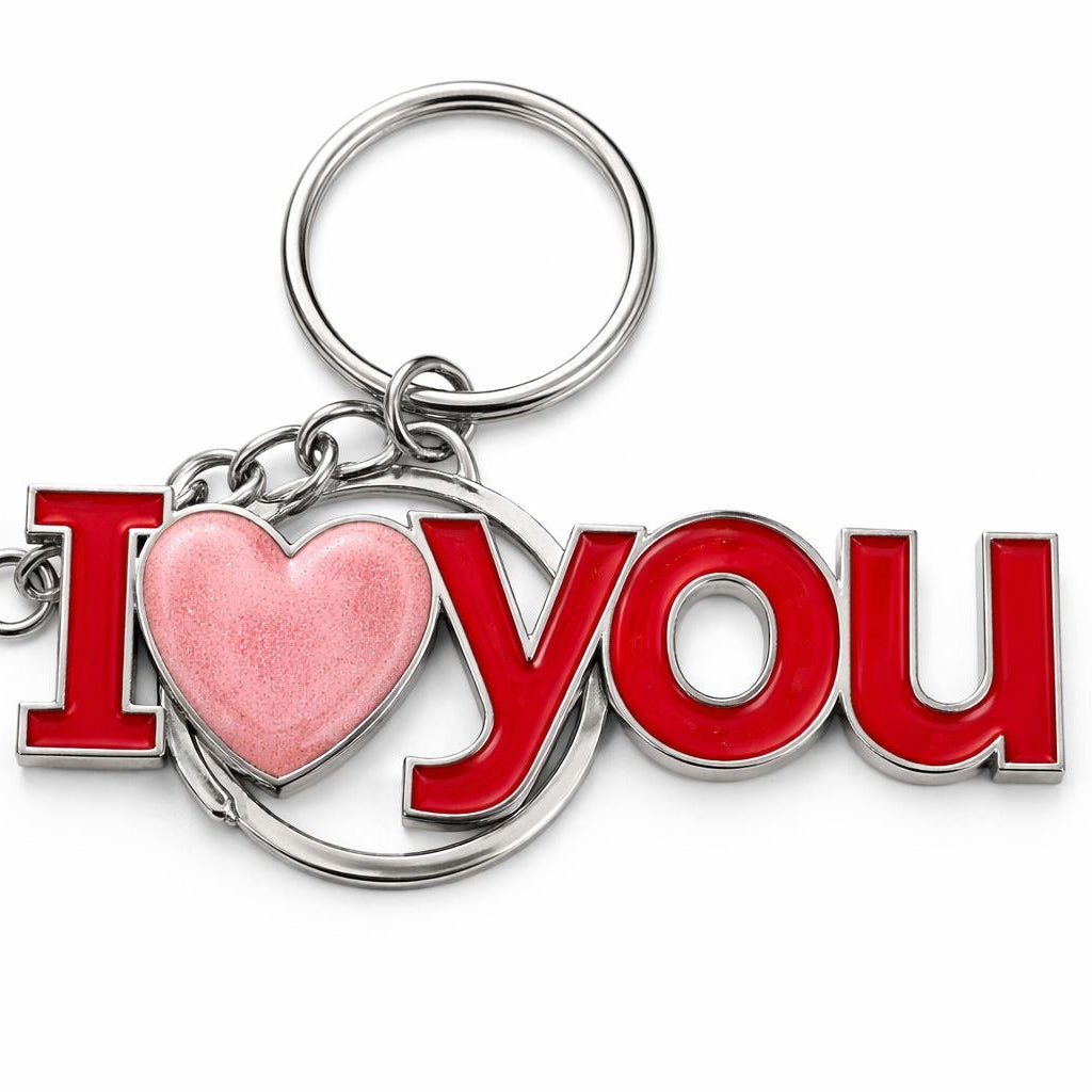 I Love You Keyring