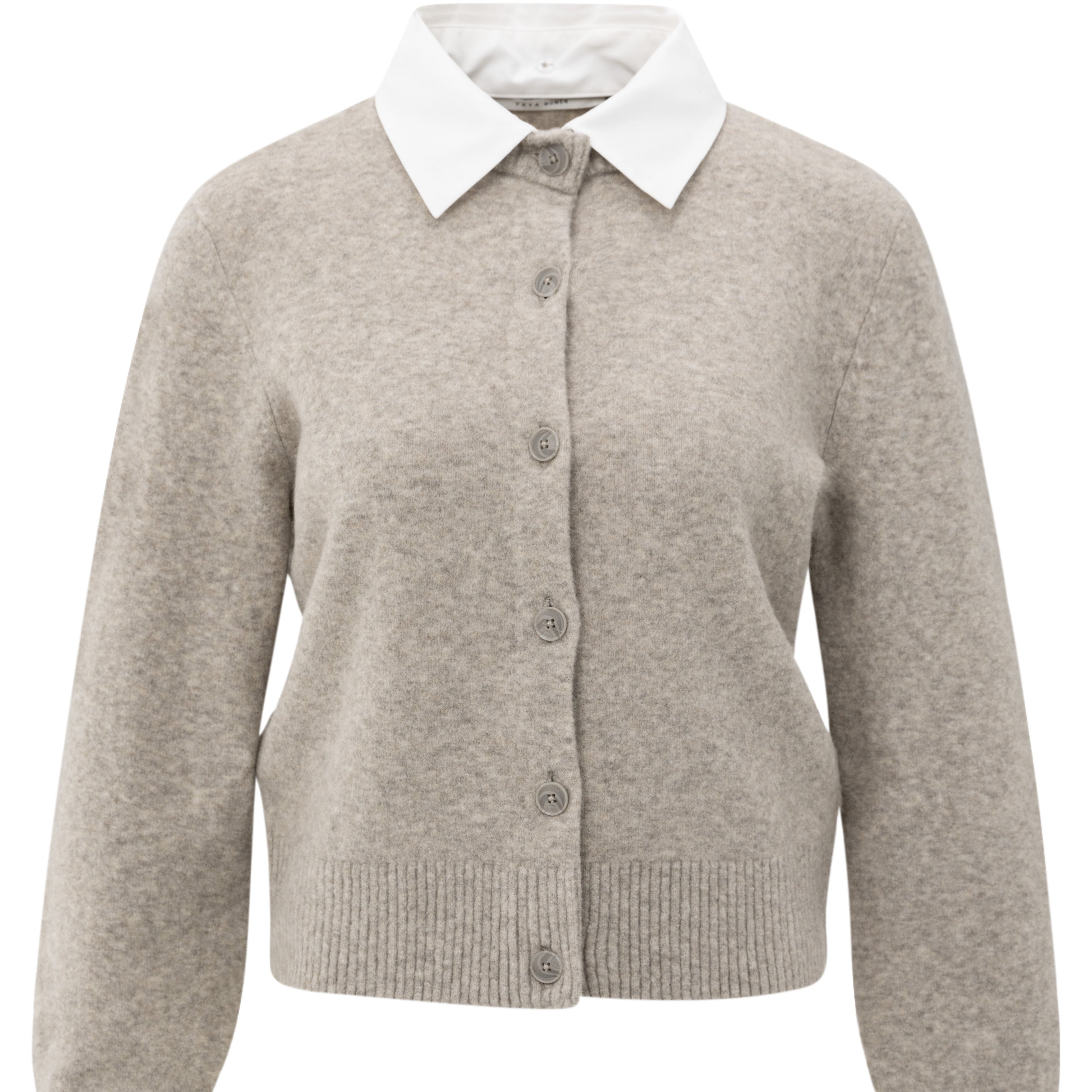 Cardigan With Detachable Collar (Yaya)
