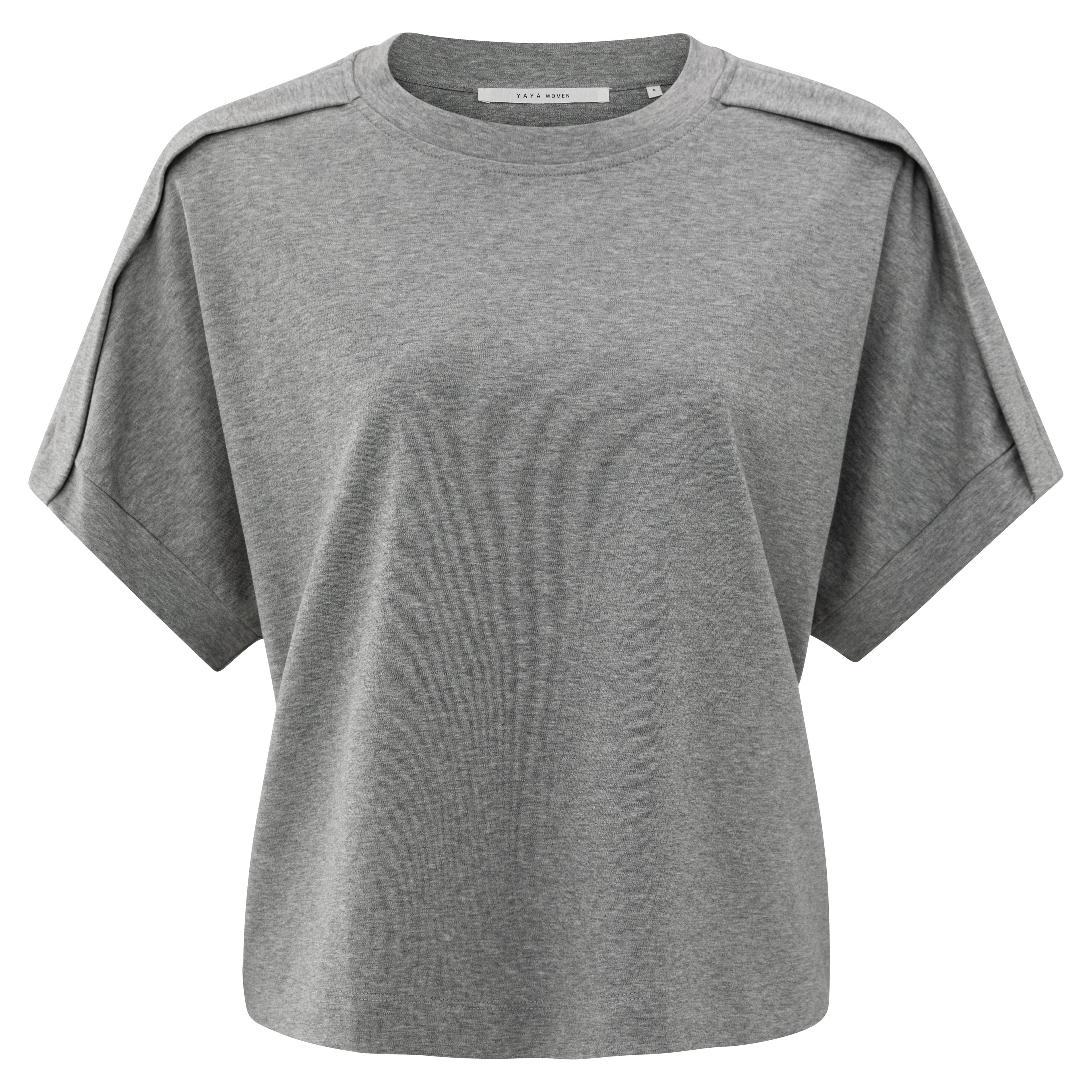 Jersey Top with Folded Detail (Yaya)