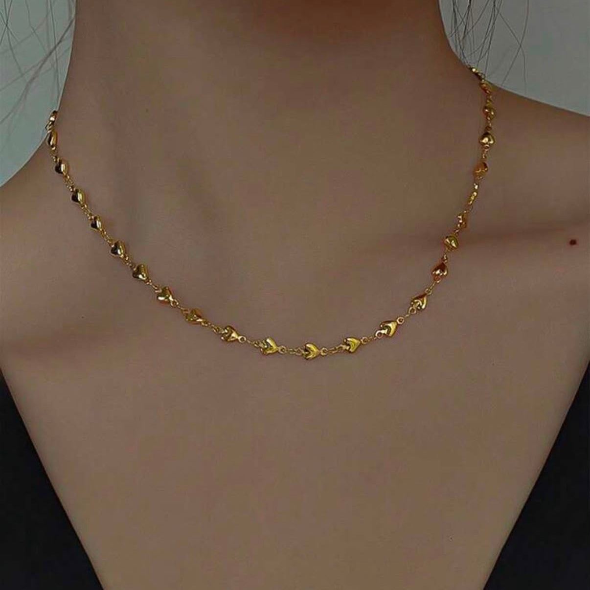 Tiny Heart Necklace (Gizelle)