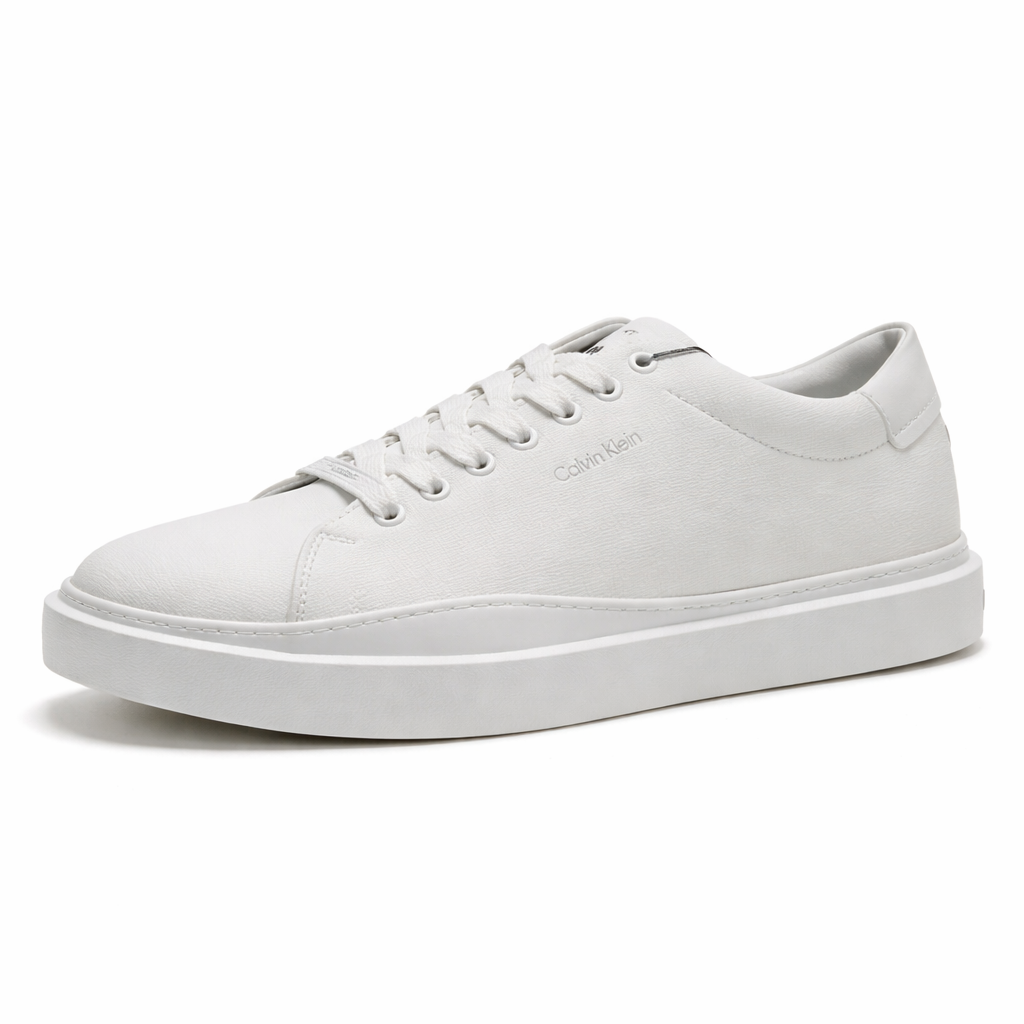 Chunky Cupsole Leather Sneaker (Calvin Klein)