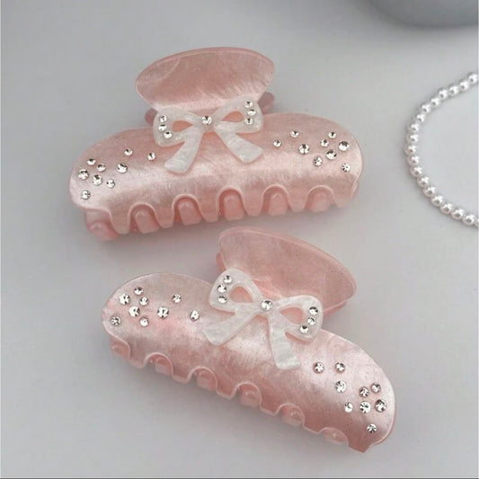 Mini Bow Hair Clip (Gizelle)