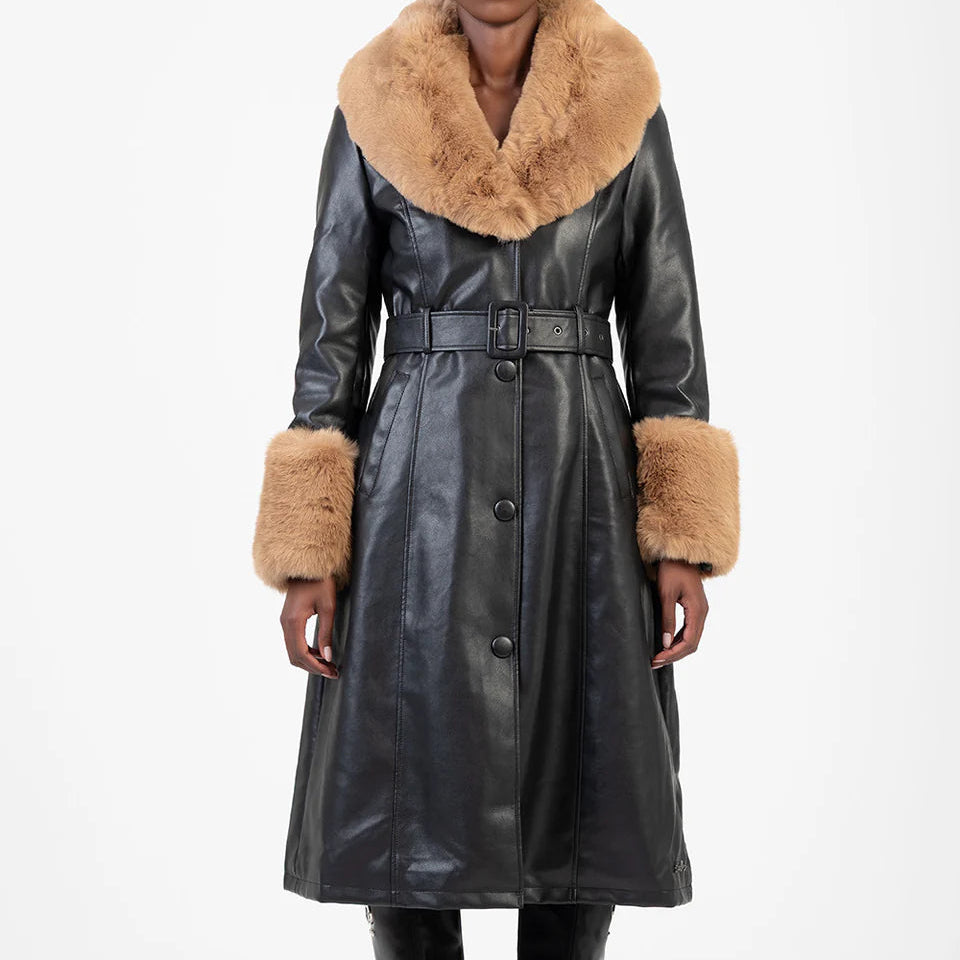 Dealer Breaker Faux Fur Coat (Sissy Boy)