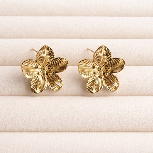 Flower Earring Medium (Gizelle)