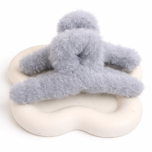 Fluffy Hair Clips (Gizelle)