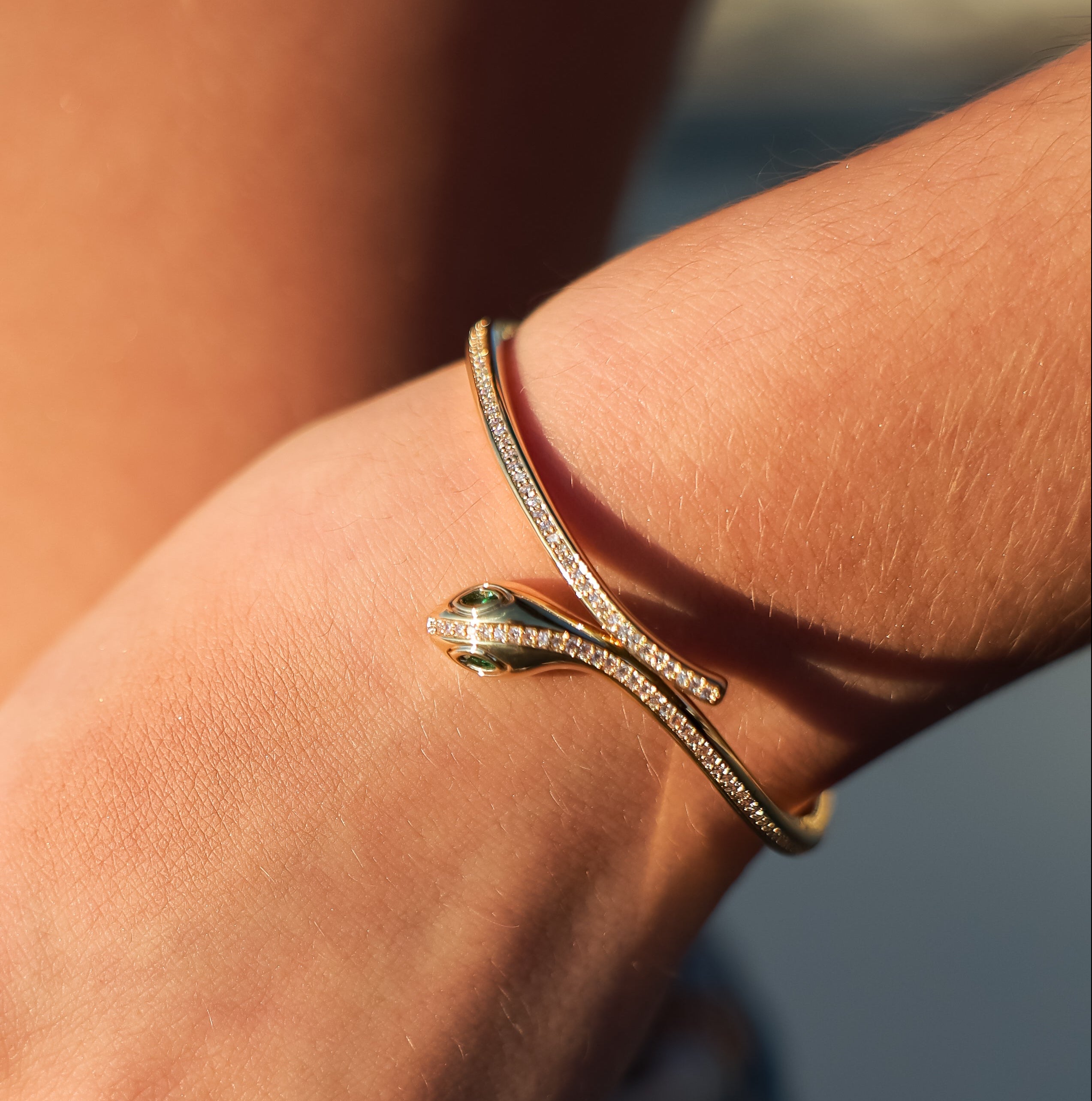 Snake Bracelet Gold (Gizelle)