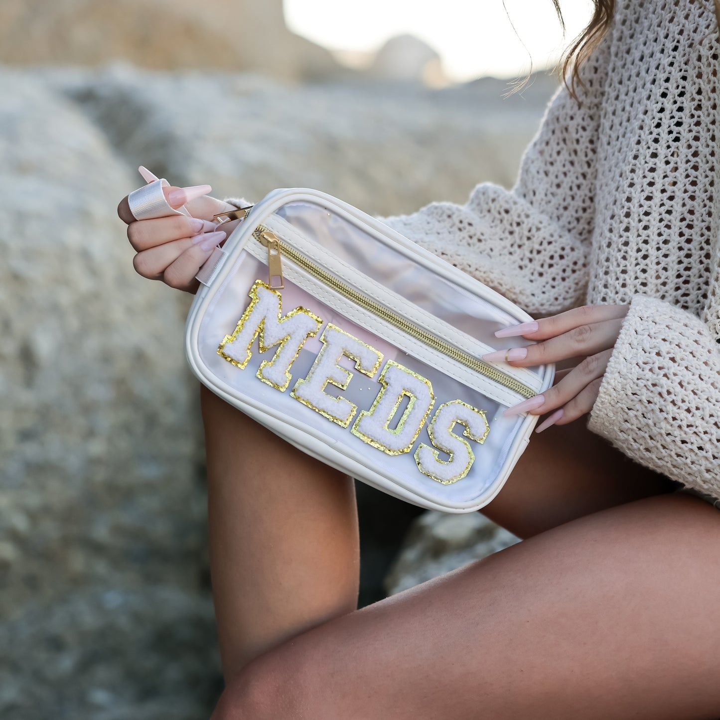 MEDS Clear Bag Cream (Gizelle)