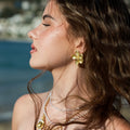 Flower Earring Large (Gizelle)