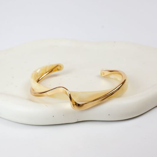 Layered Cuff Bracelet (Gizelle)