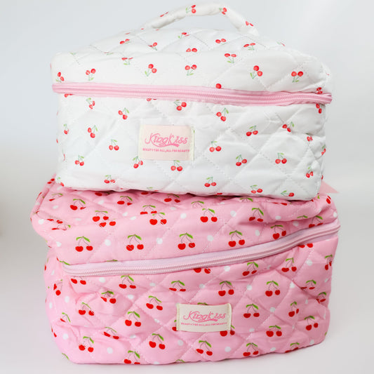 Quilted Cherry Bag Large (Gizelle)