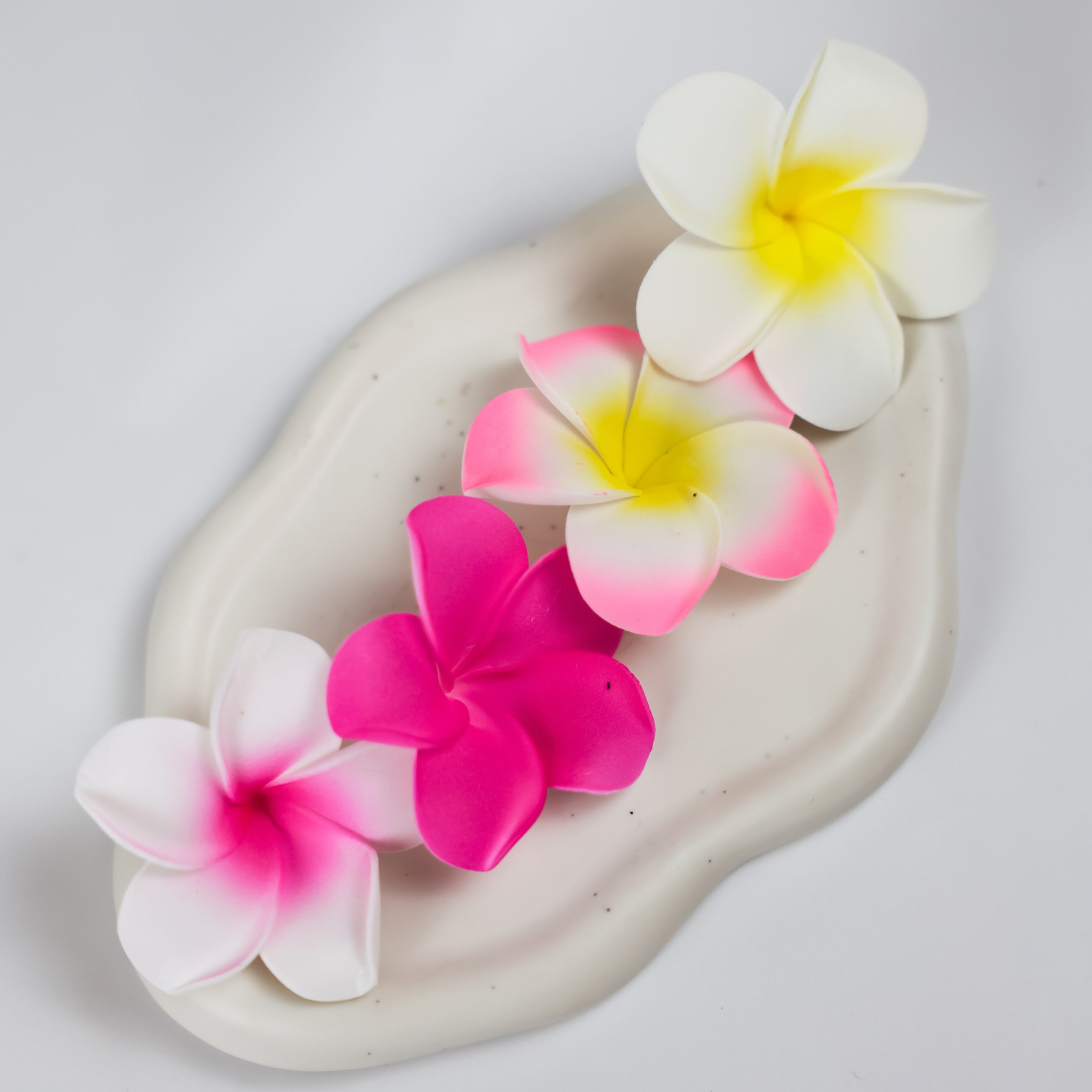 2pc Hawaii Flower Clip (Gizelle)