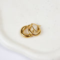 Small Hoops Gold (Gizelle)