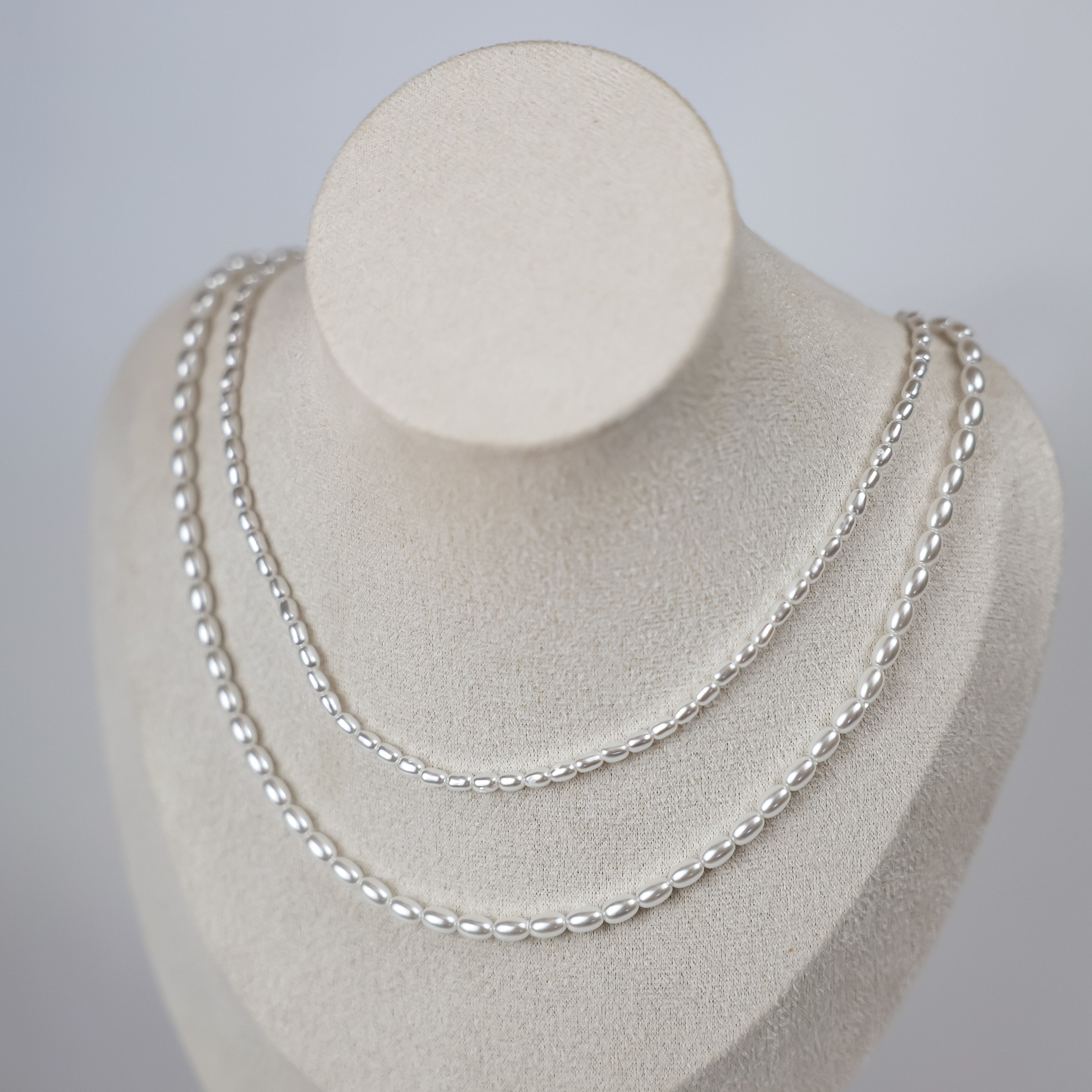 Pearl Double Necklace (Gizelle)