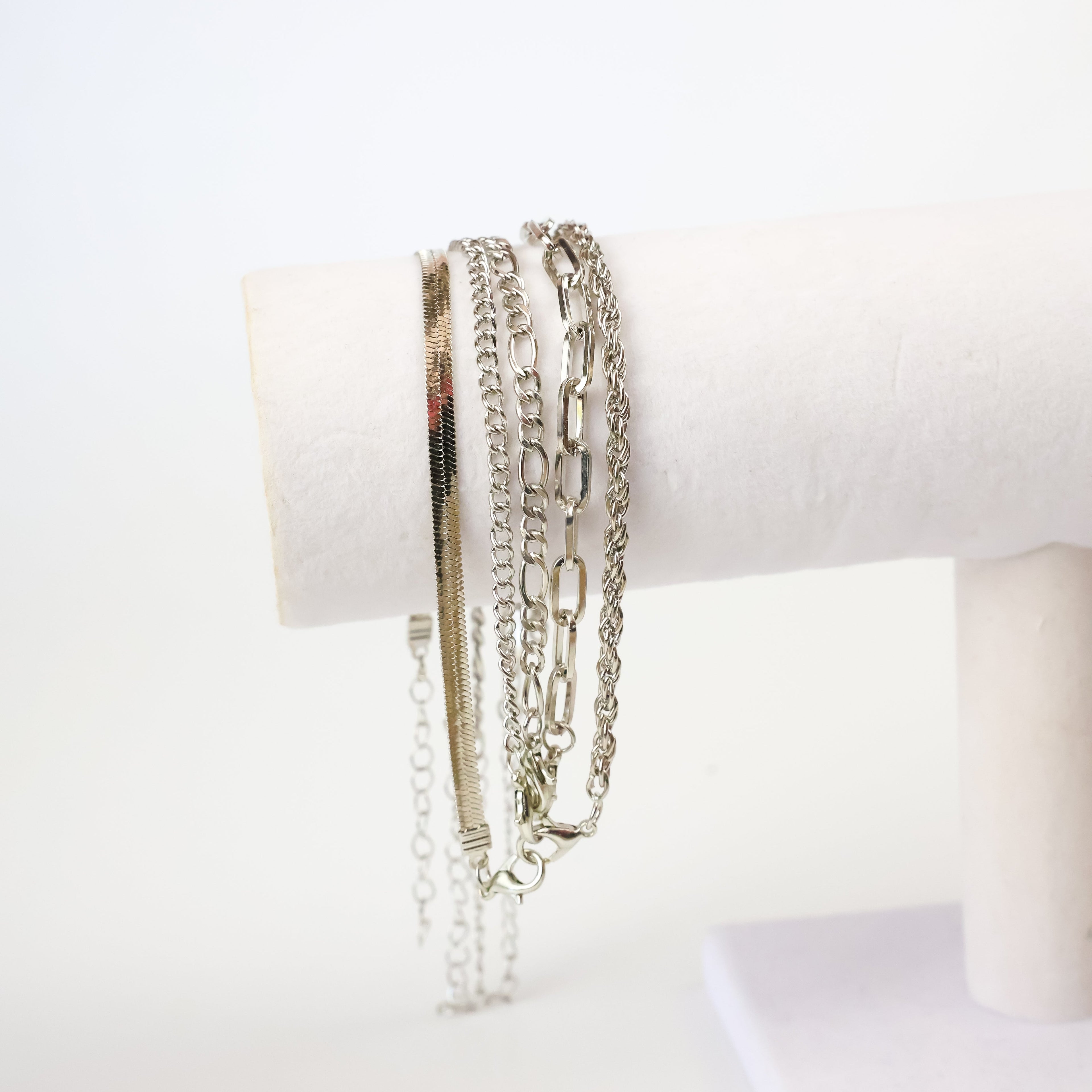5pc Bracelet Silver (Gizelle)