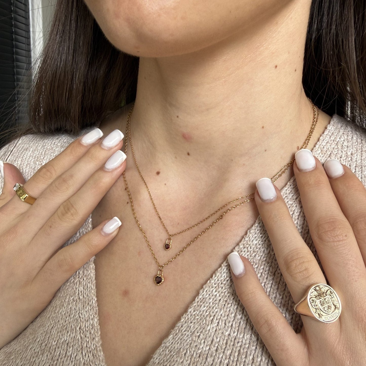 The Petite Heart Necklace (KVJ)
