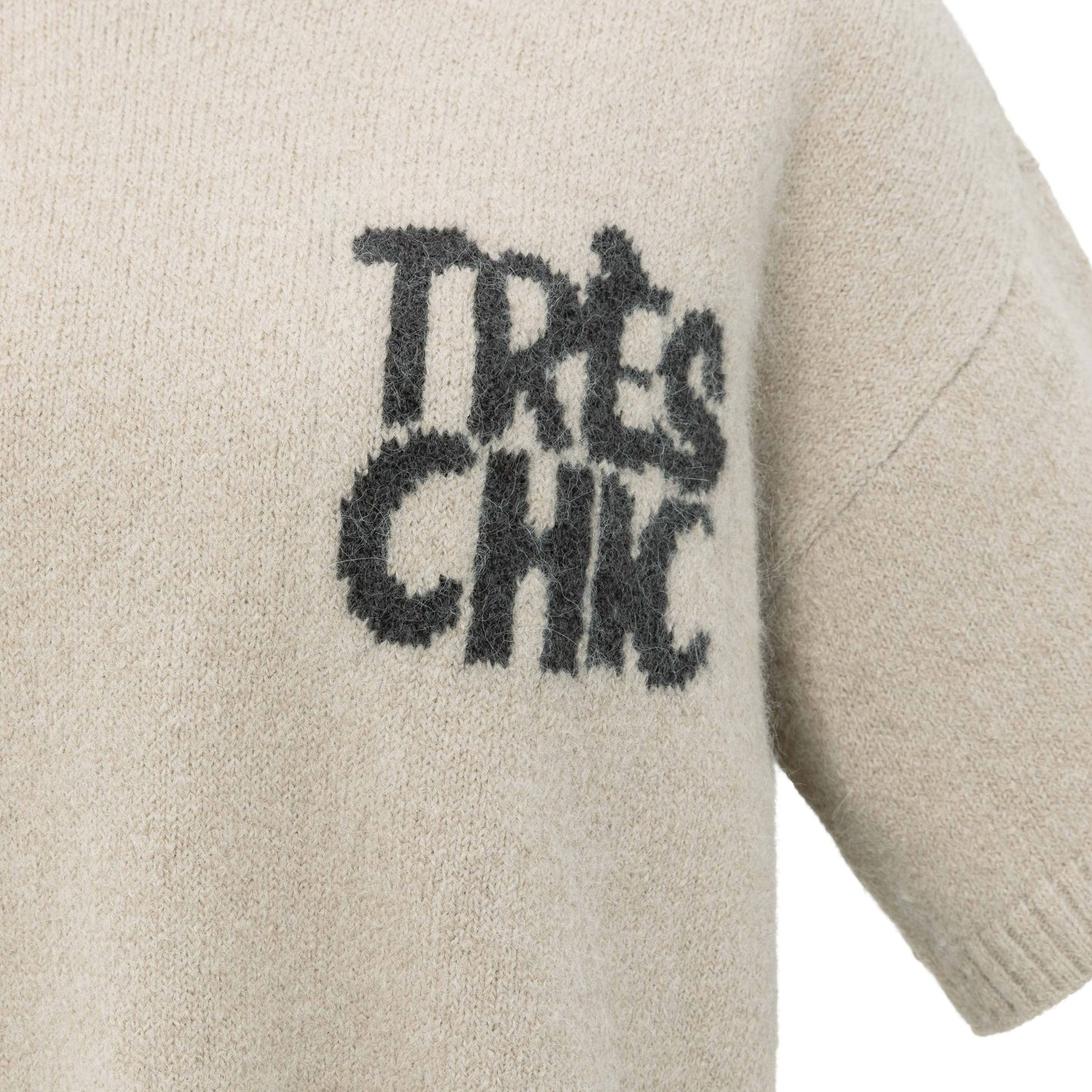 Short Sleeve Sweater with Art (Yaya)