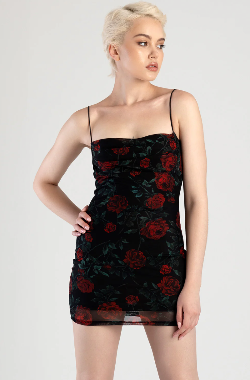 Rose mini Dress (Sissy Boy)