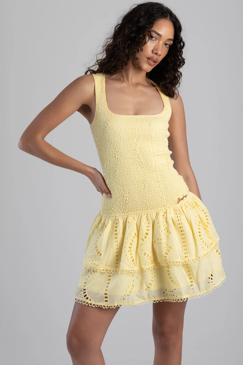 Lime Light Mini Dress (Sissy Boy)