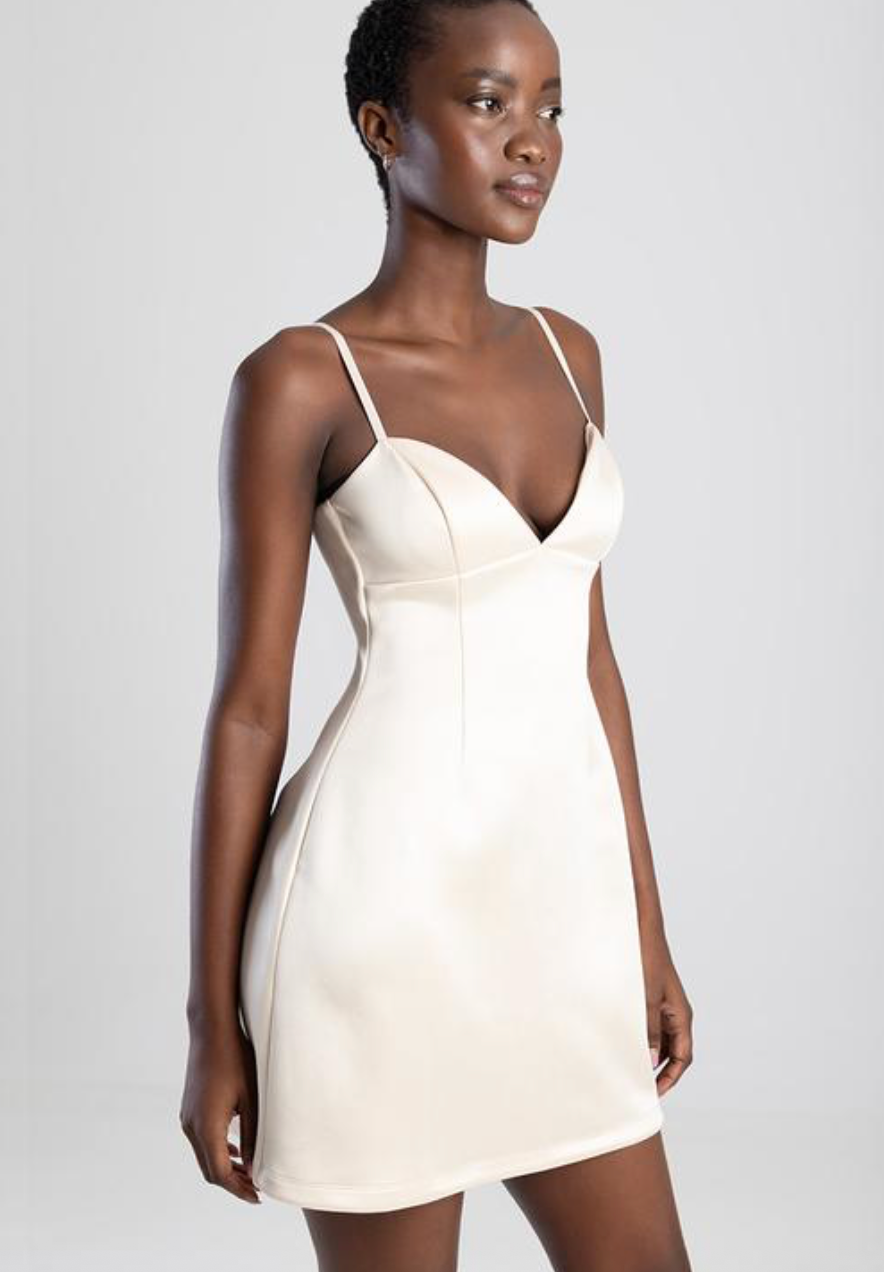 Champagne Mini Dress (Sissy Boy)