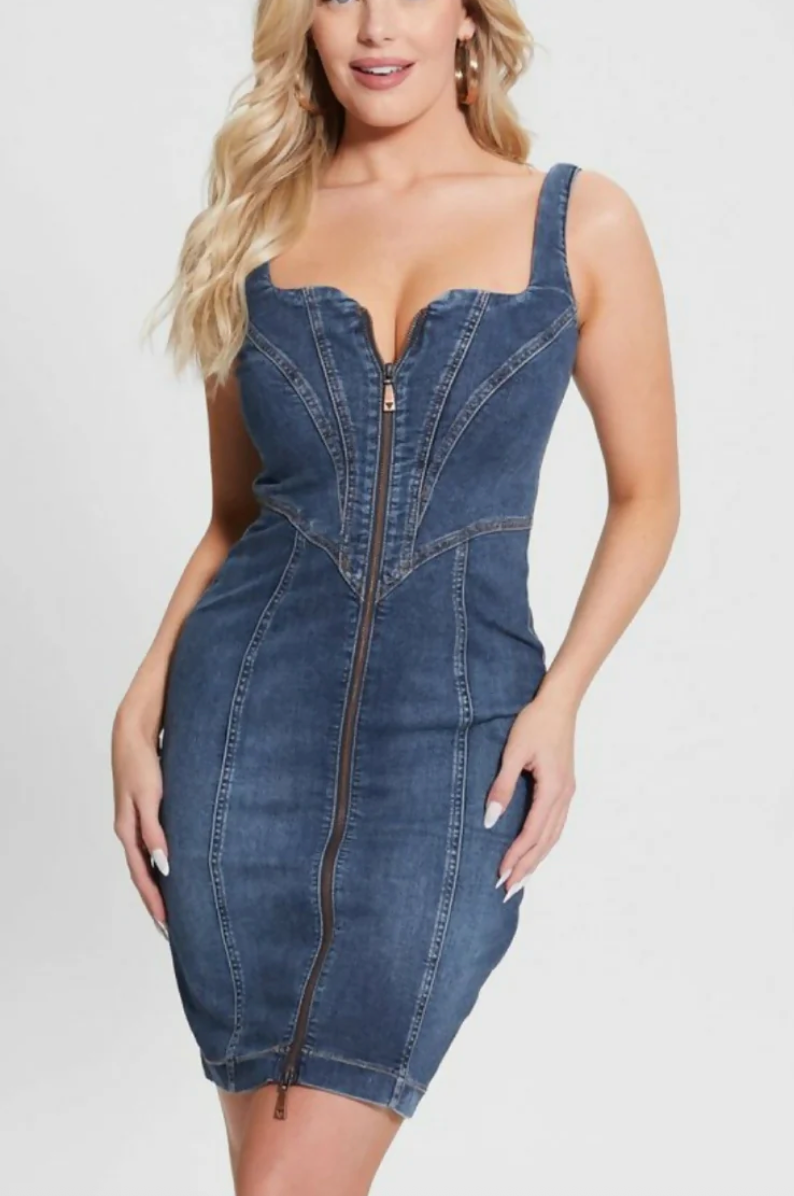 Denim Mini Dress (Sissy Boy)