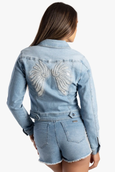 Wings Denim Jacket (Sissy Boy)