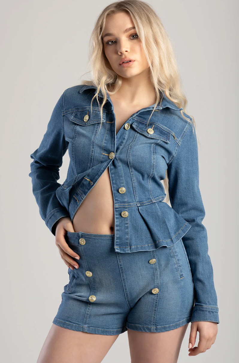 Poppy Denim Short (Sissy Boy)