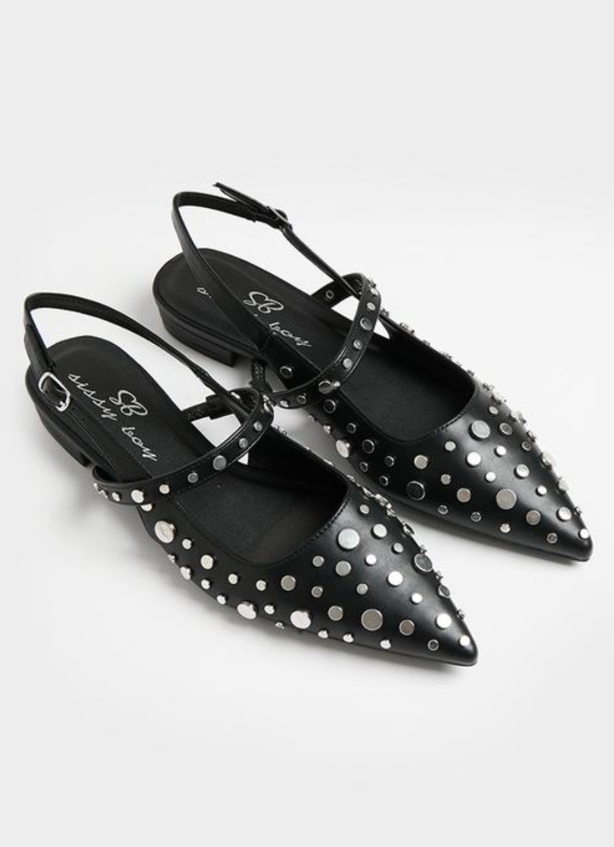 Stud Flat Slides (Sissy Boy)