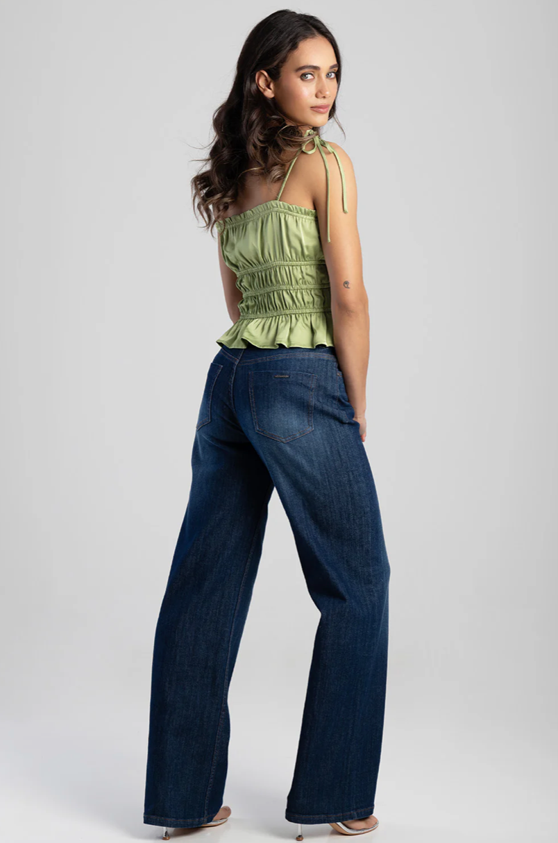 Sophia Wide Leg Jeans (Sissy Boy)