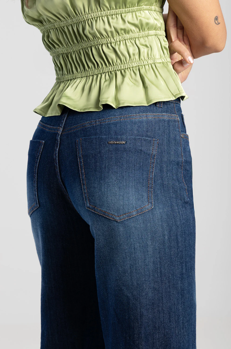 Sophia Wide Leg Jeans (Sissy Boy)