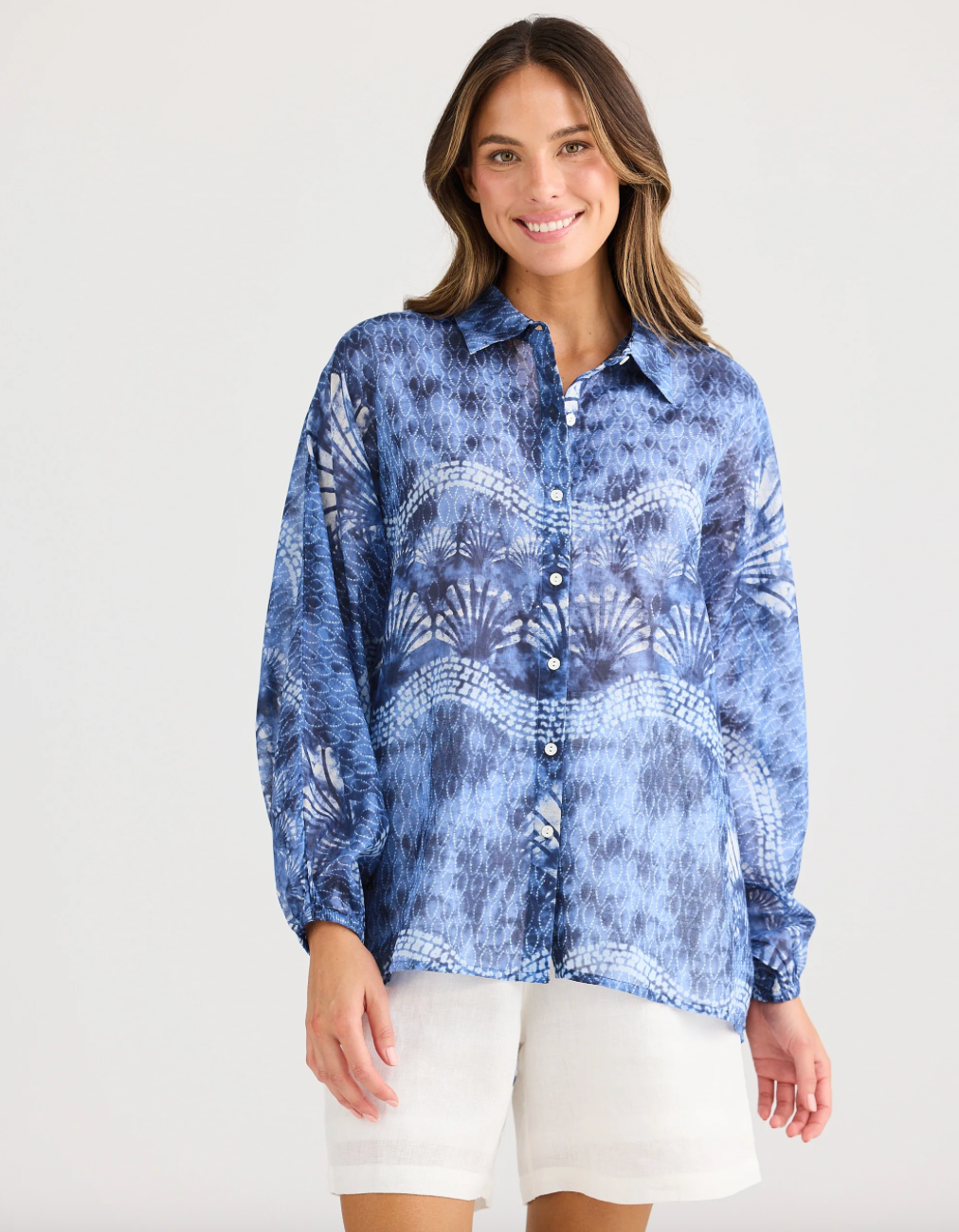 Cliffside Shirt Ocean Calm (Holiday)