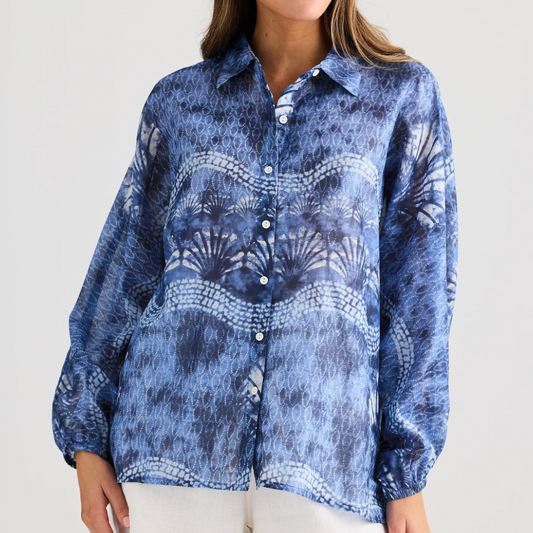 Cliffside Shirt Ocean Calm (Holiday)