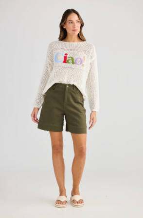 Ciao Knit Top (Holiday)