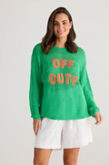 Off Duty Knit Top (Holiday)