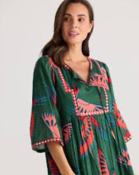 Lorrini Dress Macaw (Holiday)