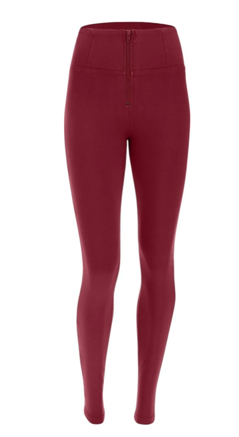 WR.UP Skinny High Waist Maroon (Freddy)