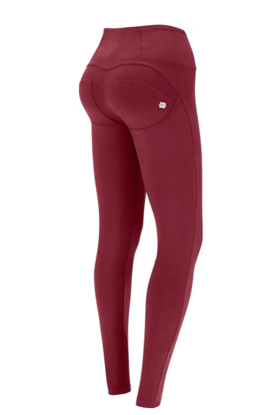 WR.UP Skinny High Waist Maroon (Freddy)