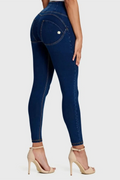 WR.UP Skinny High Waist Dark Blue With seams (Freddy)
