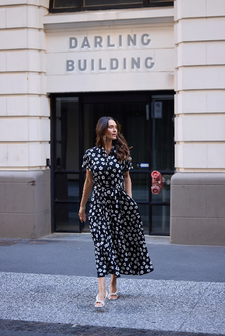 Alice Dress Ditsy Daisy (Brave + True)