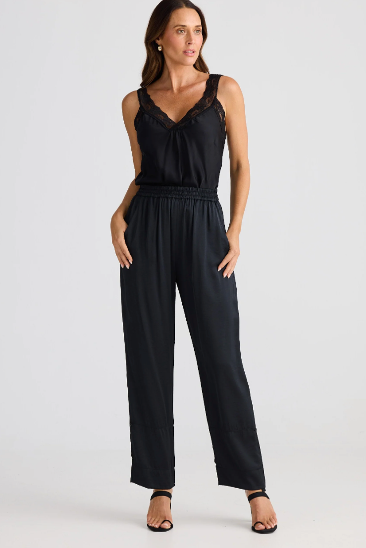 Wonderland Black Pants (Brave + True)