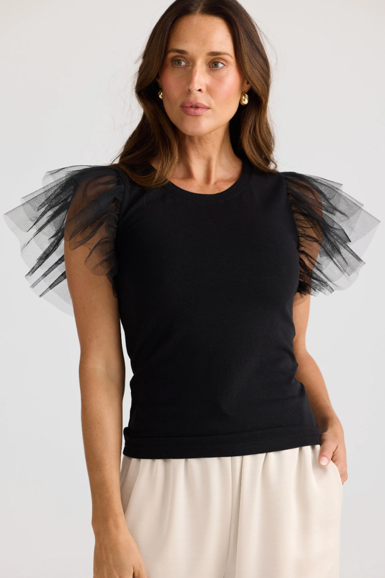 Chance Mesh Tee (Brave + True)