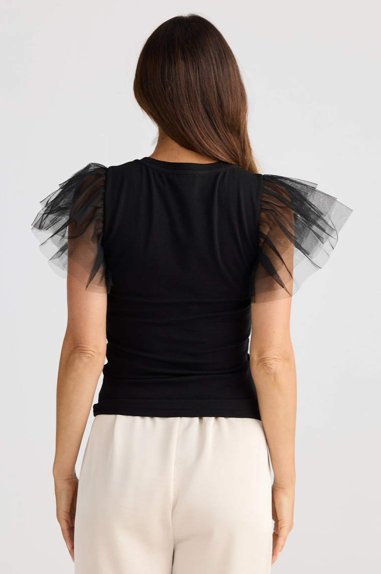 Chance Mesh Tee (Brave + True)