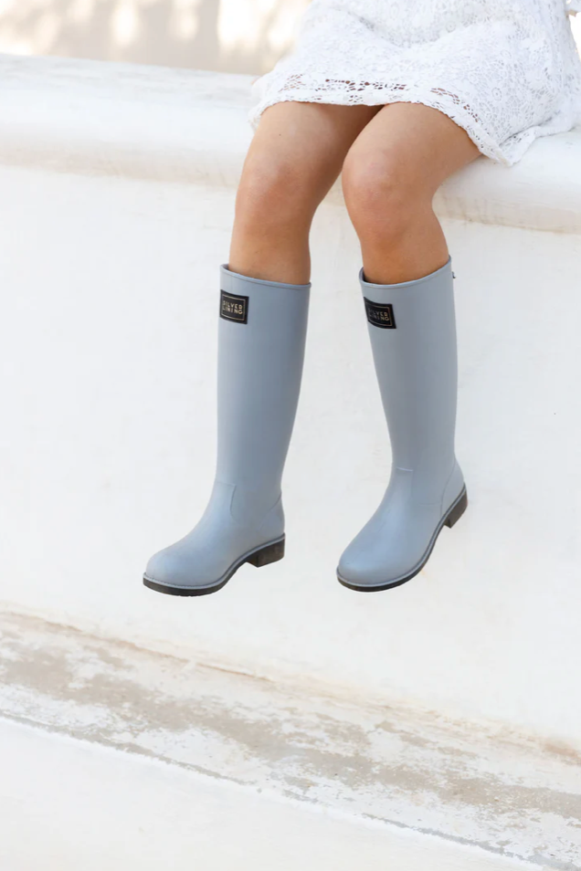 Classic Grey Gumboot (Silver Lining)