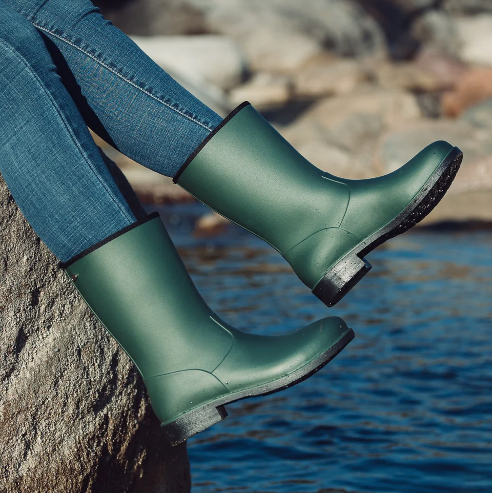 Knysna Mid-Calf Gumboot (Silver Lining)