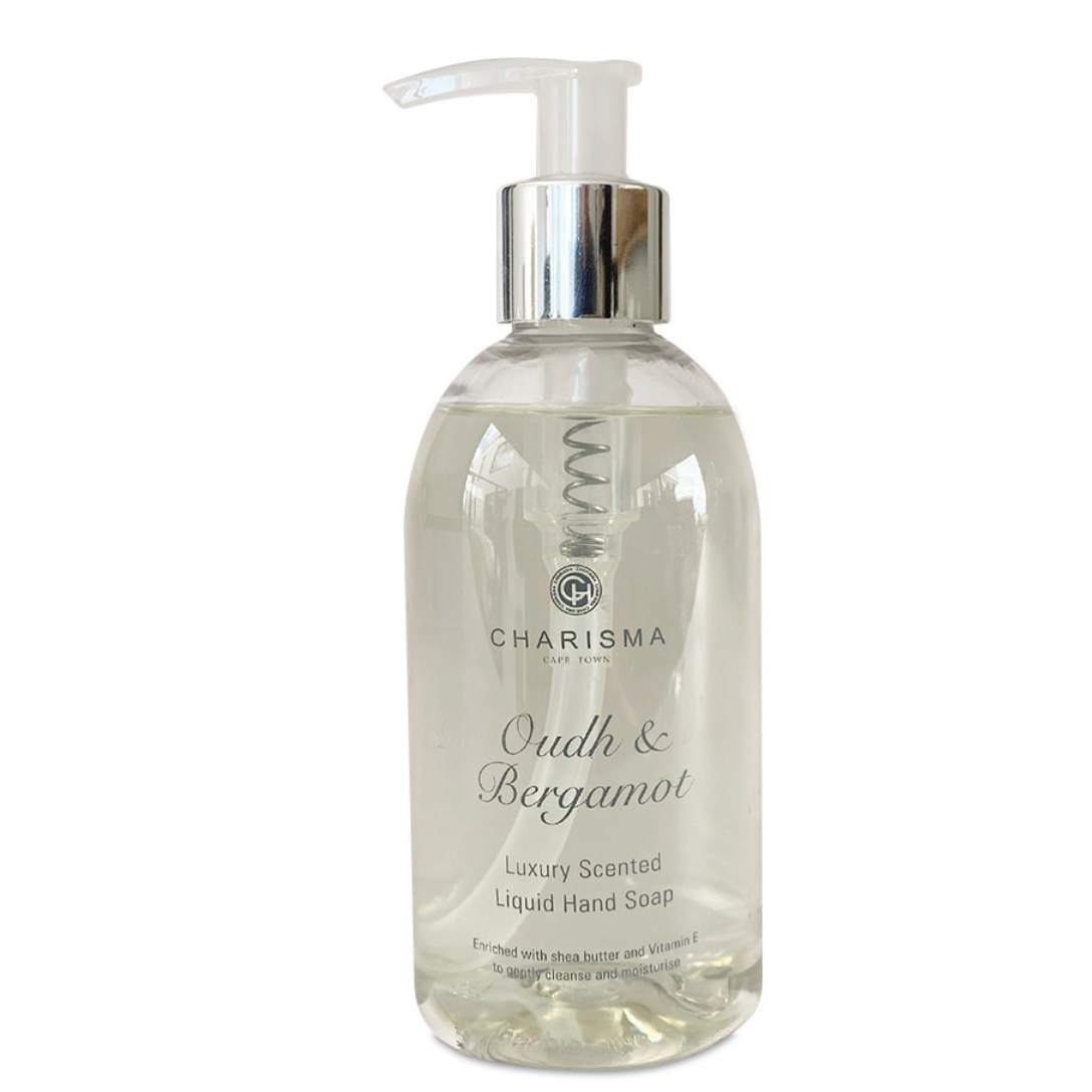Classic Luxury Scented Liquid Hand Soap Oudh & Bergamot 250ml (Charisma)