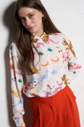 Camilla Blouse Tigre (La Petite)